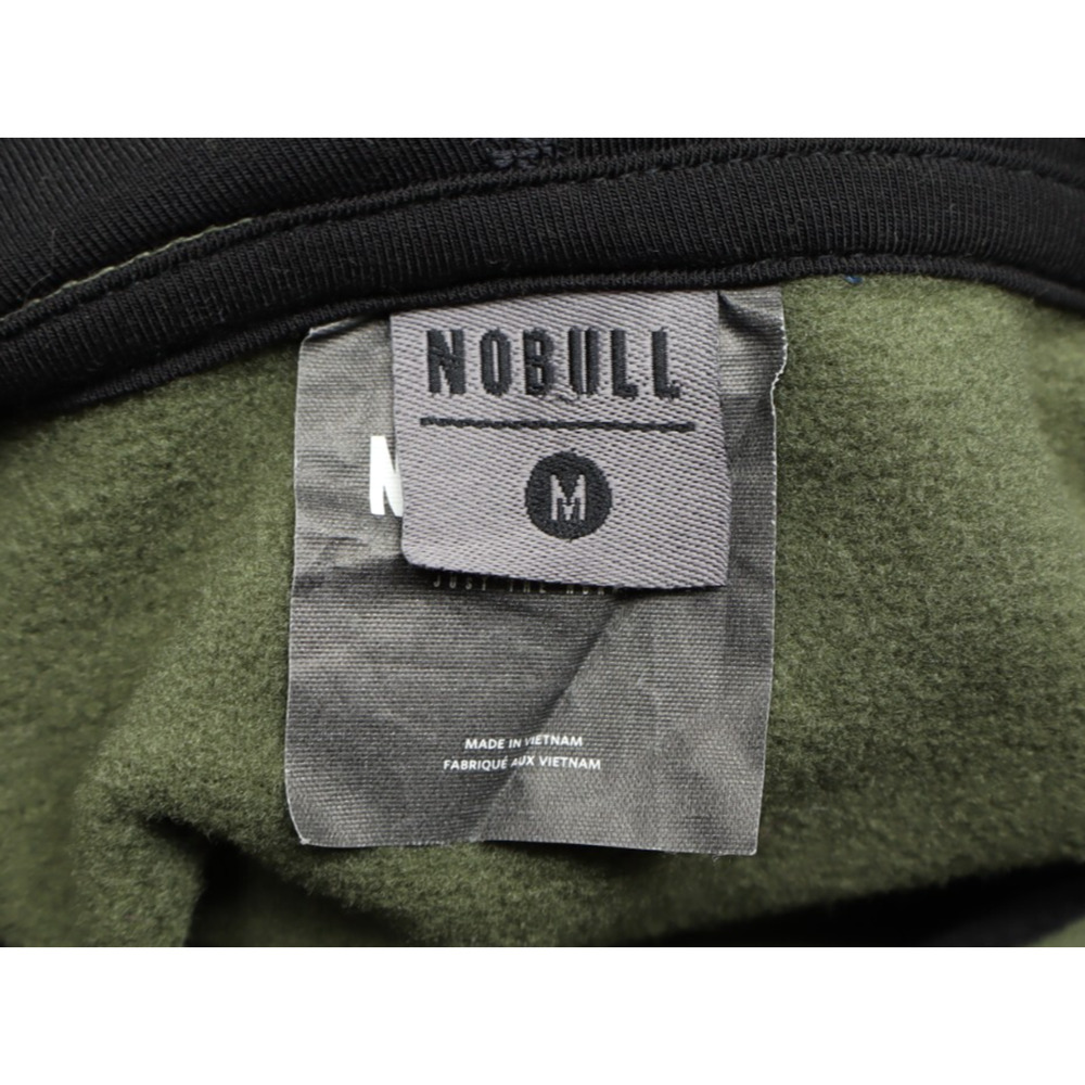 Nobull Men's Athletic Workout Hoodie Running Gym Green Sweatshirt Size M - Picture 4 of 5